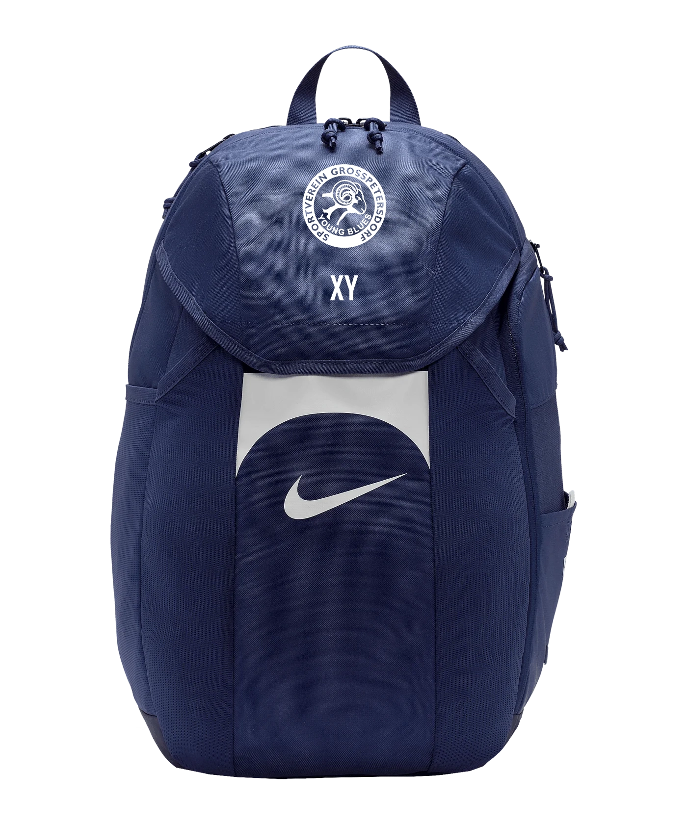 NIKE Academy Team Rucksack Kids Blau Weiss SV Grosspetersdorf