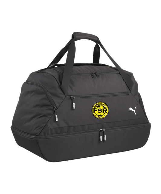 PUMA teamGOAL Teambag Sporttasche BS Gr.M Schwarz Fusballschule Raffl
