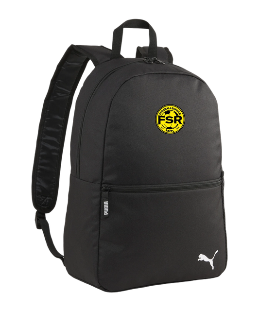 PUMA teamGOAL Core Rucksack Schwarz Fusballschule Raffl