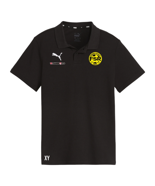 PUMA teamGOAL Casuals Poloshirt Kids Schwarz Fusballschule Raffl