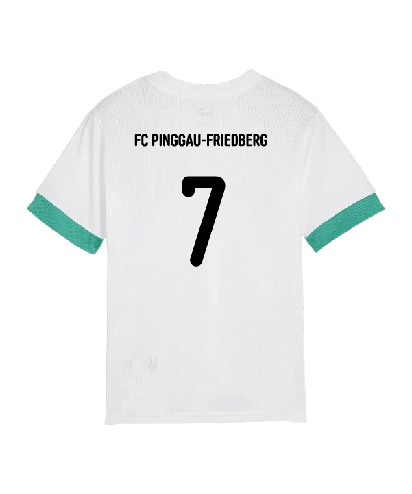 PUMA teamGOAL Matchday Trikot Kids Weiss Schwarz FC Pinggau-Friedberg