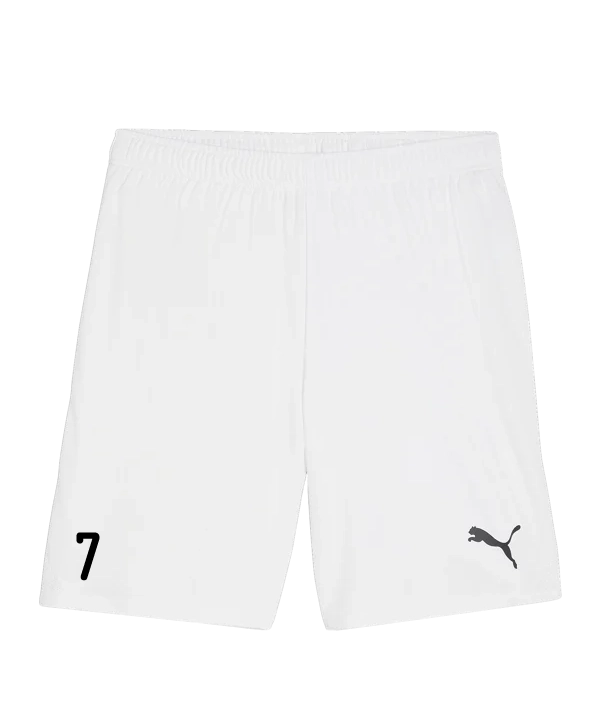 PUMA teamGOAL Short Weiss Schwarz FC Pinggau-Friedberg