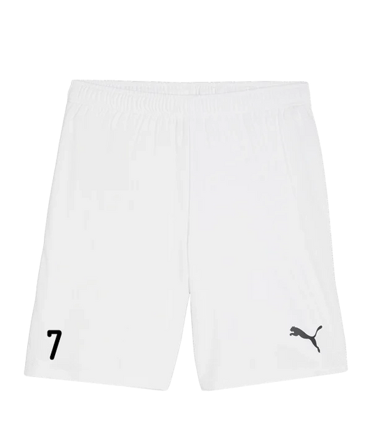 PUMA teamGOAL Short Weiss Schwarz FC Pinggau-Friedberg