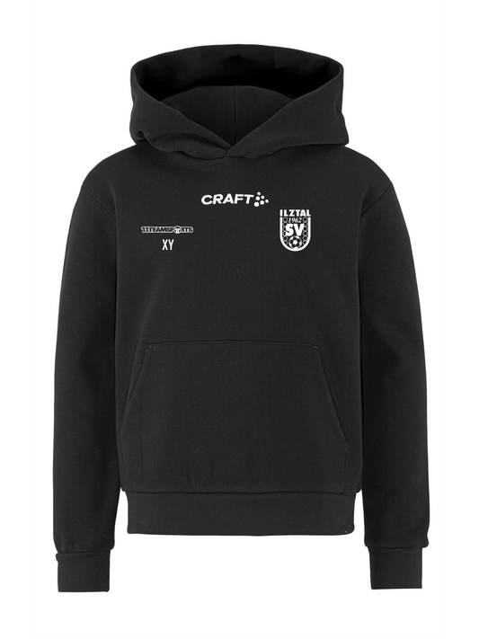 CRAFT Community 2.0 Logo Hoody Kids Schwarz SV Ilztal