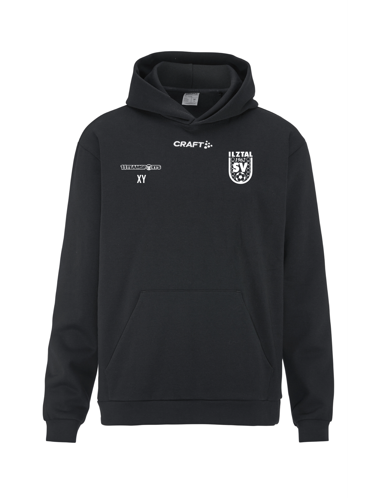 CRAFT Community 2.0 Logo Hoody Schwarz SV Ilztal