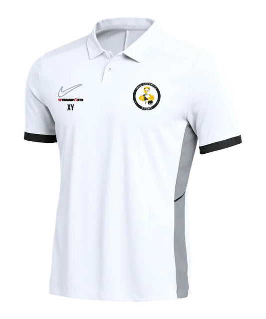NIKE Academy 25 Polo Weiss Sport BG/BRG Leibnitz