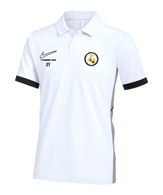 NIKE Academy 25 Polo Kids Weiss Sport BG/BRG Leibnitz
