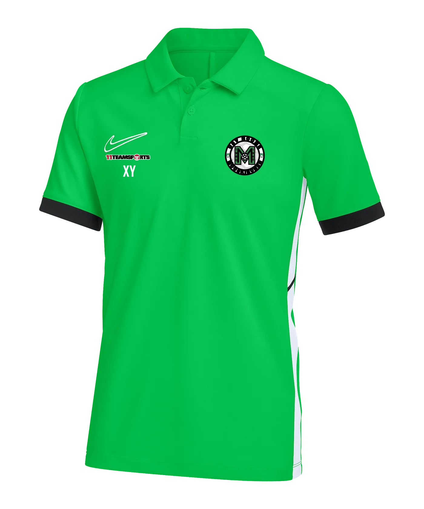 NIKE Academy 25 Polo Kids Grün USV Mooskirchen