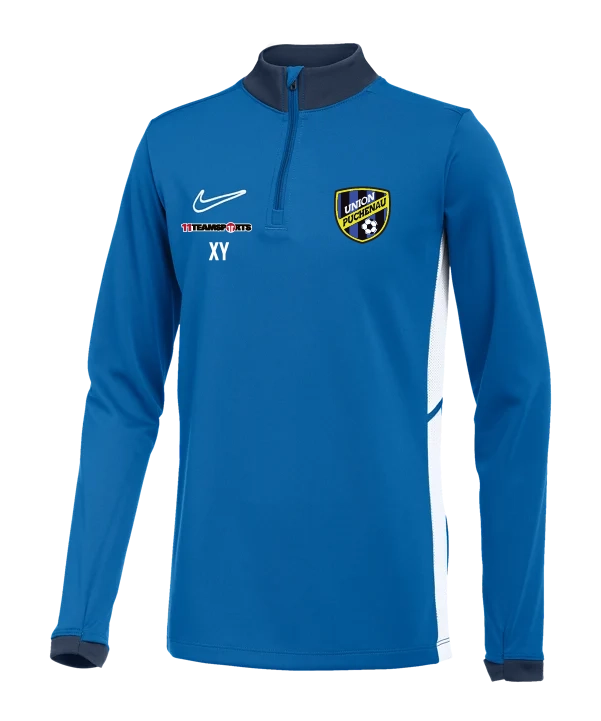 NIKE Academy 25 Drill Top Sweatshirt Kids Blau Union Puchenau
