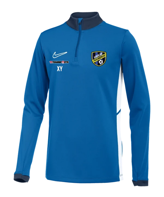 NIKE Academy 25 Drill Top Sweatshirt Kids Blau Union Puchenau