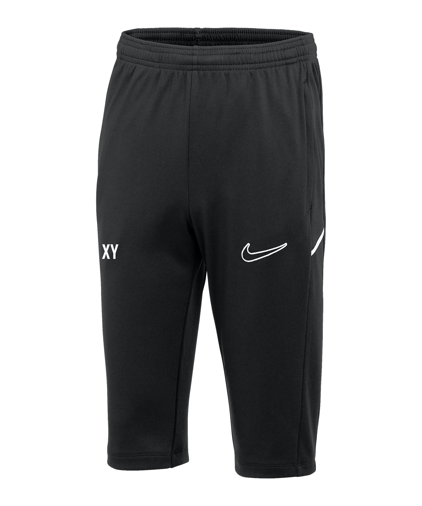 NIKE Academy 25 3/4 Trainingshose Kids Schwarz Ini