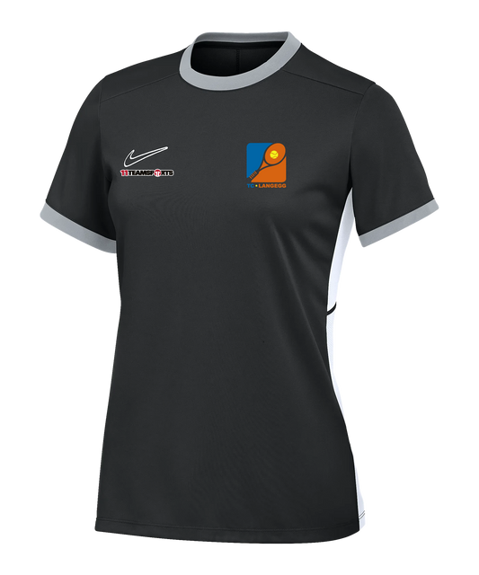 NIKE Academy 25 Trainingsshirt Damen Schwarz TC Langegg