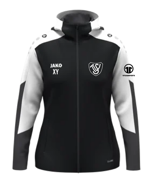 JAKO Dynamic Kapuzenjacke Damen Schwarz SV Trieben