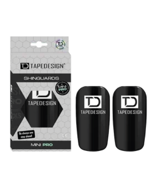 TAPEDESIGN Mini PRO Schienbeinschoner Schwarz