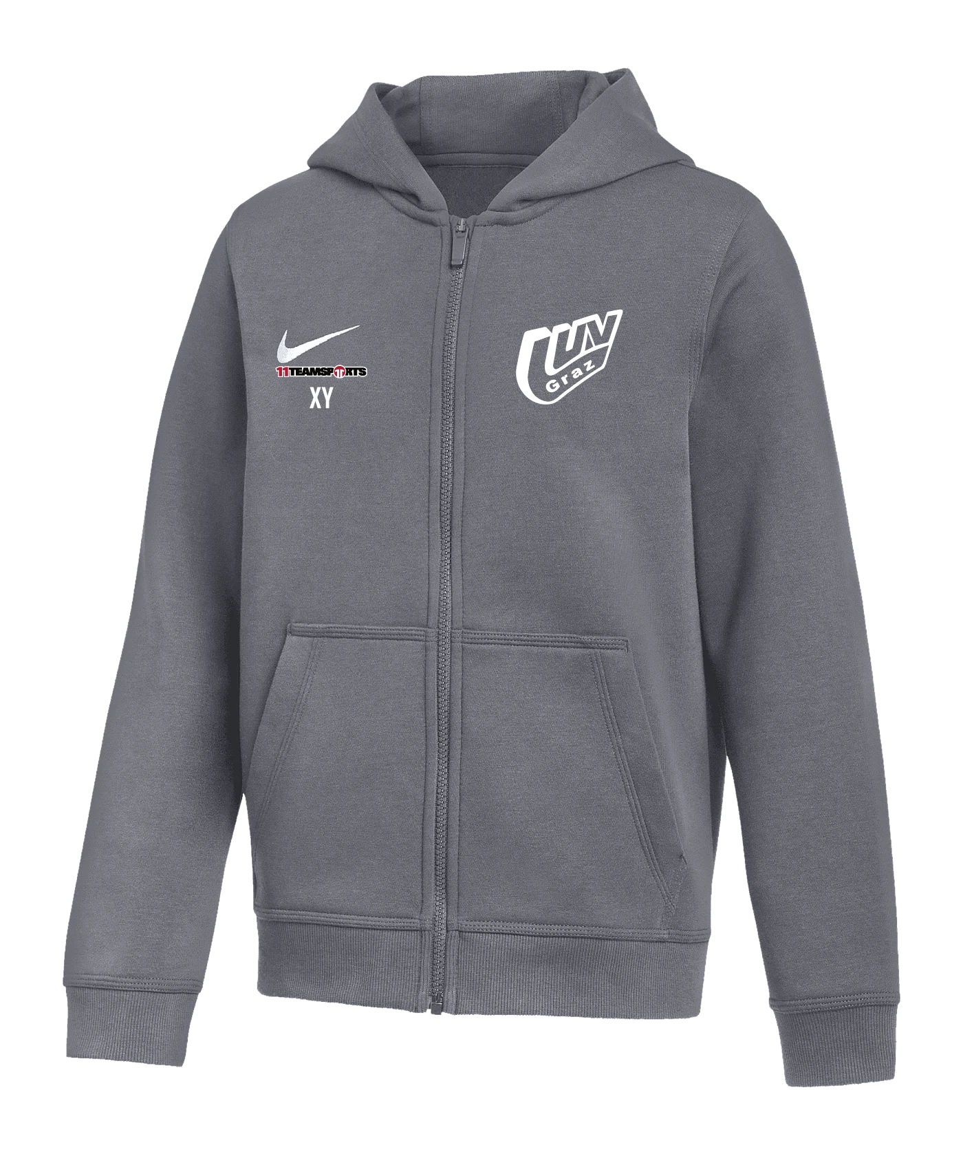 NIKE Park 26 Sweatjacke Kids Grau LUV Graz