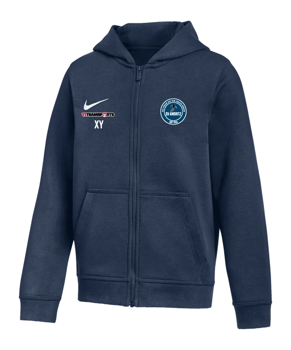 NIKE Park 26 Sweatjacke Kids Blau SV Andritz