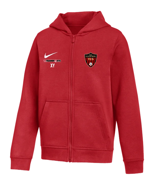 NIKE Park 26 Sweatjacke Kids Rot TUS Bad Gleichenberg