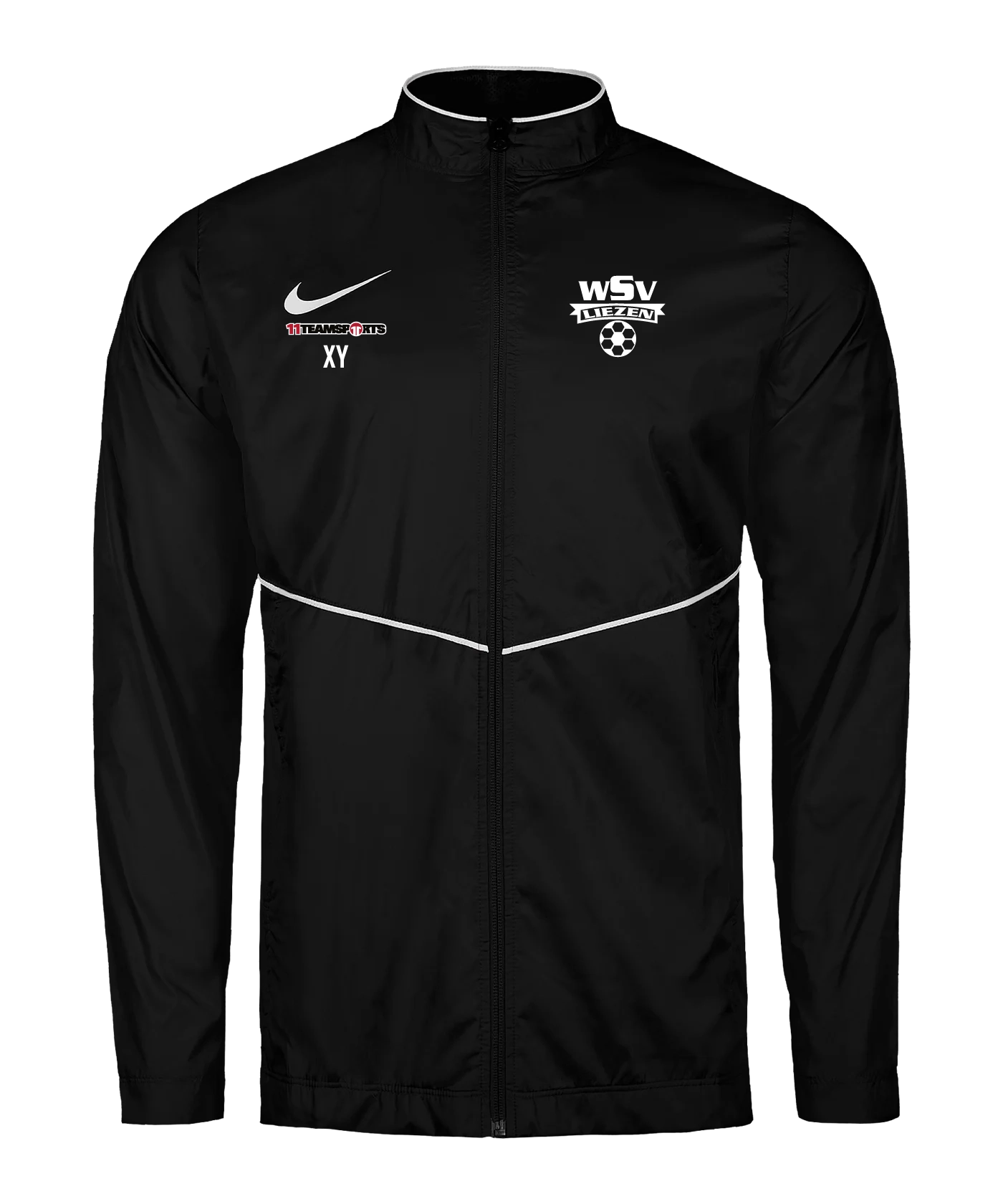 NIKE Park 26 Regenjacke Schwarz WSV Liezen