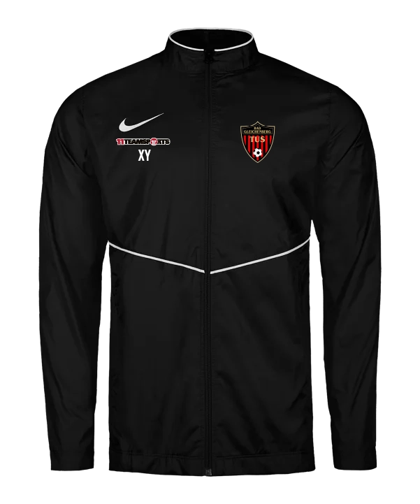 NIKE Park 26 Regen Jacke Schwarz TUS Bad Gleichenberg