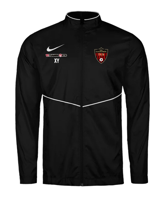 NIKE Park 26 Regen Jacke Schwarz TUS Bad Gleichenberg