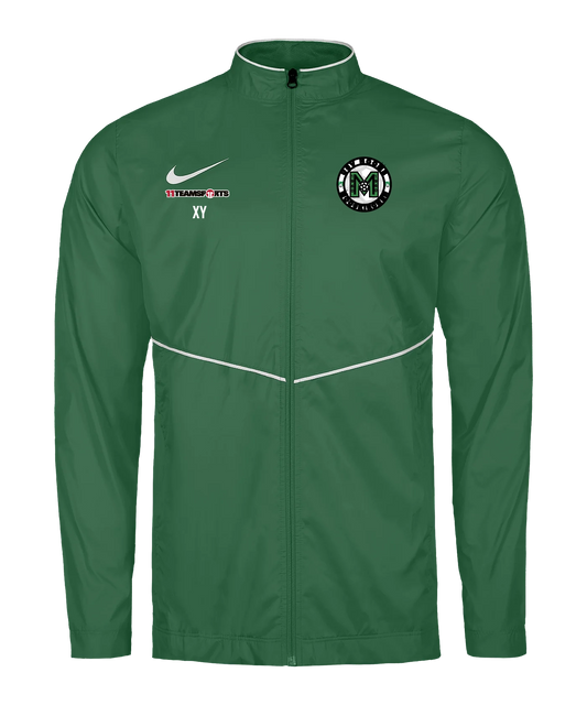 NIKE Park 26 Regenjacke Grün USV Mooskirchen
