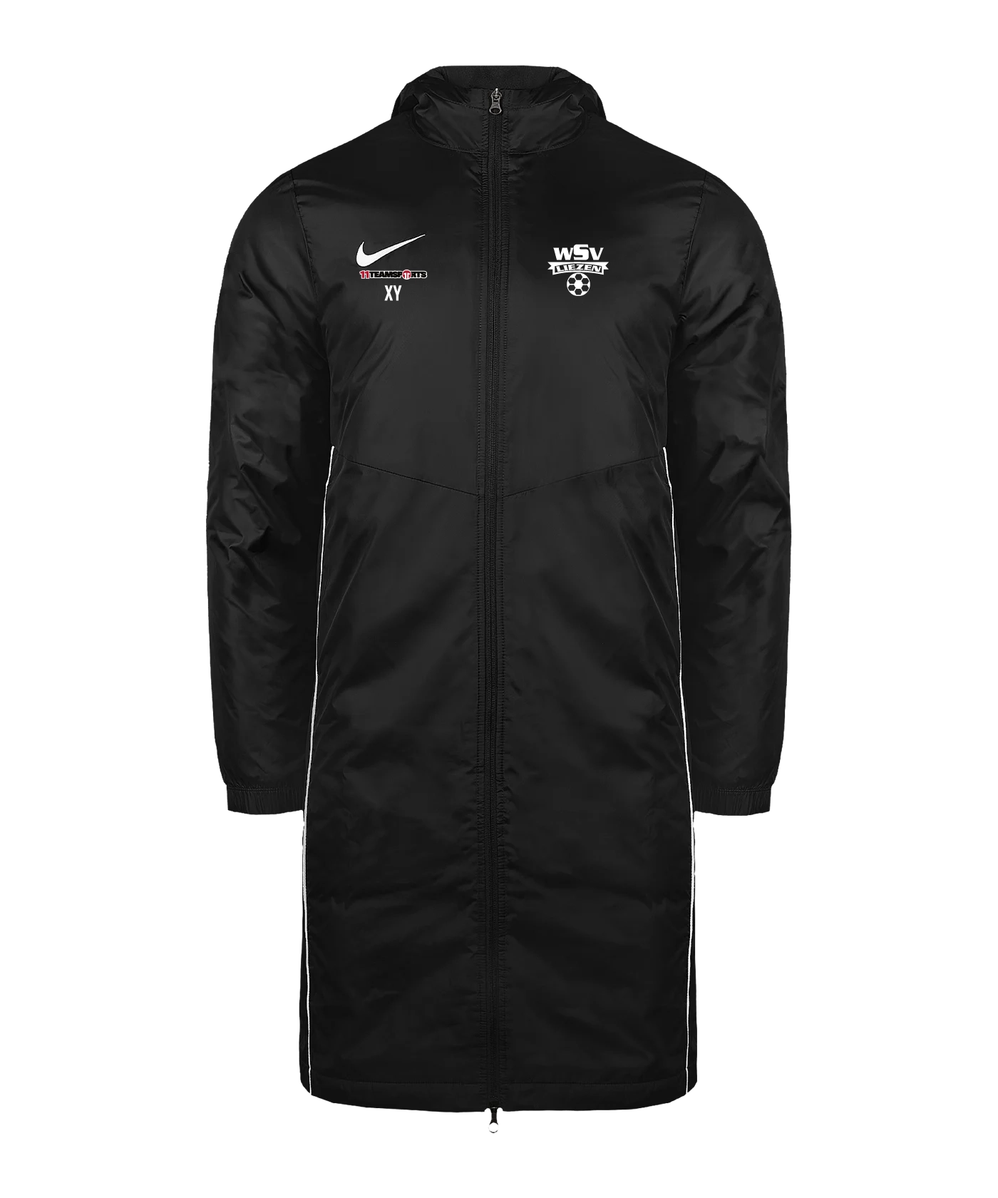 NIKE Park 26 Winterjacke Schwarz WSV Liezen