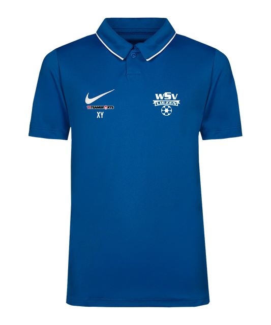 NIKE Park 26 Polo Kids Blau WSV Liezen
