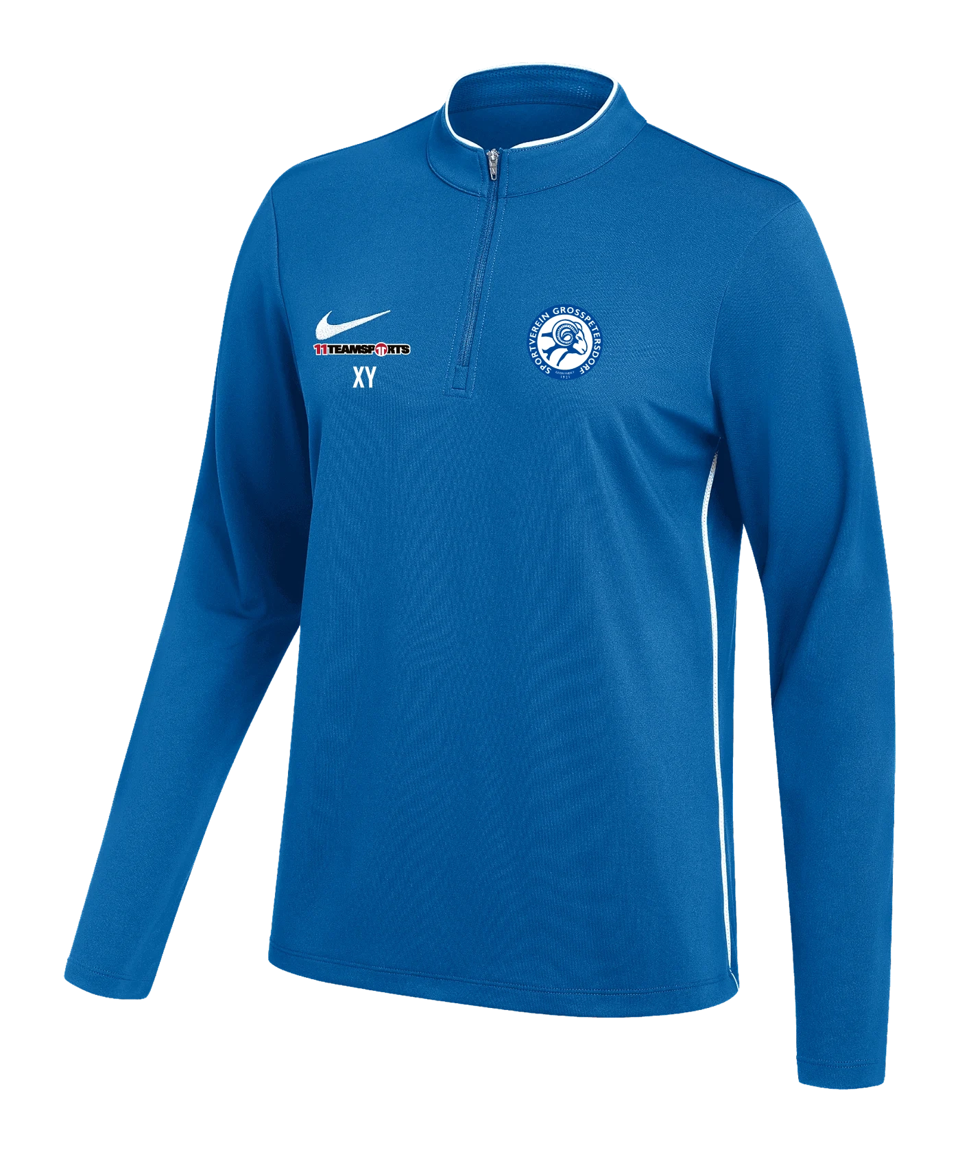 NIKE Park 26 Drill Top Sweatshirt Damen Blau SV Grosspetersdorf