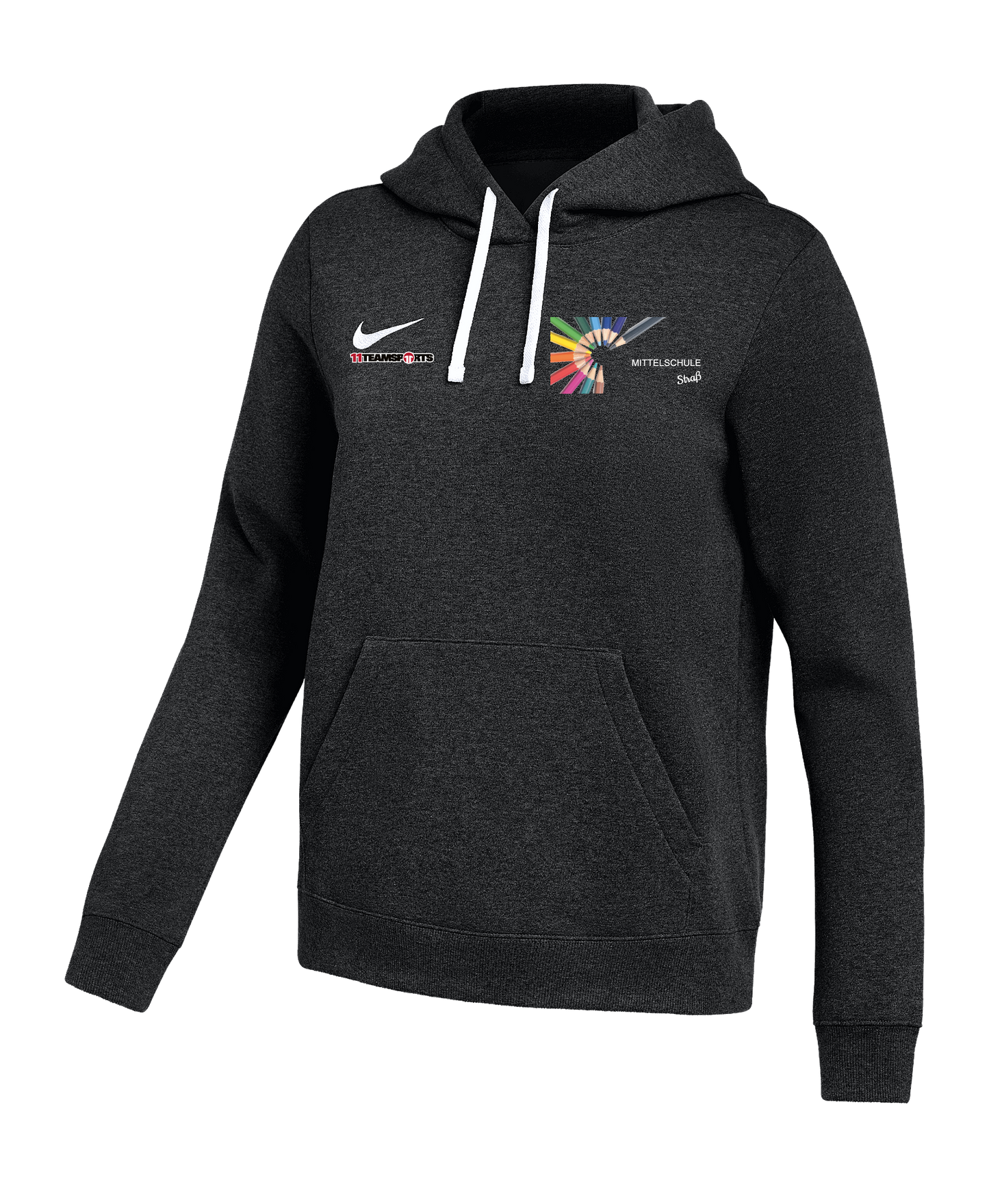 Nike Park 26 Hoody Damen Schwarz MS Straß