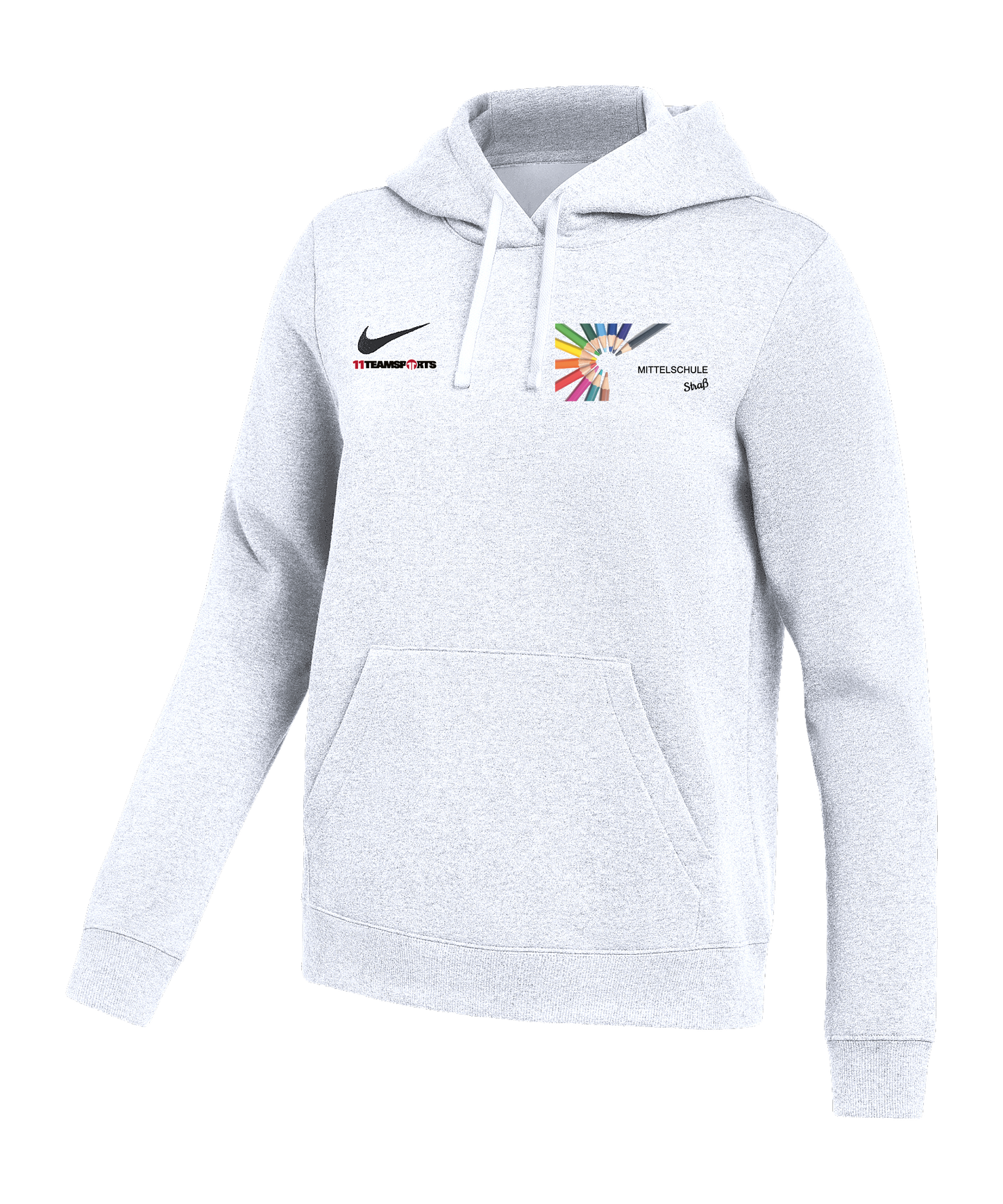Nike Park 26 Hoody Damen Weiß MS Straß