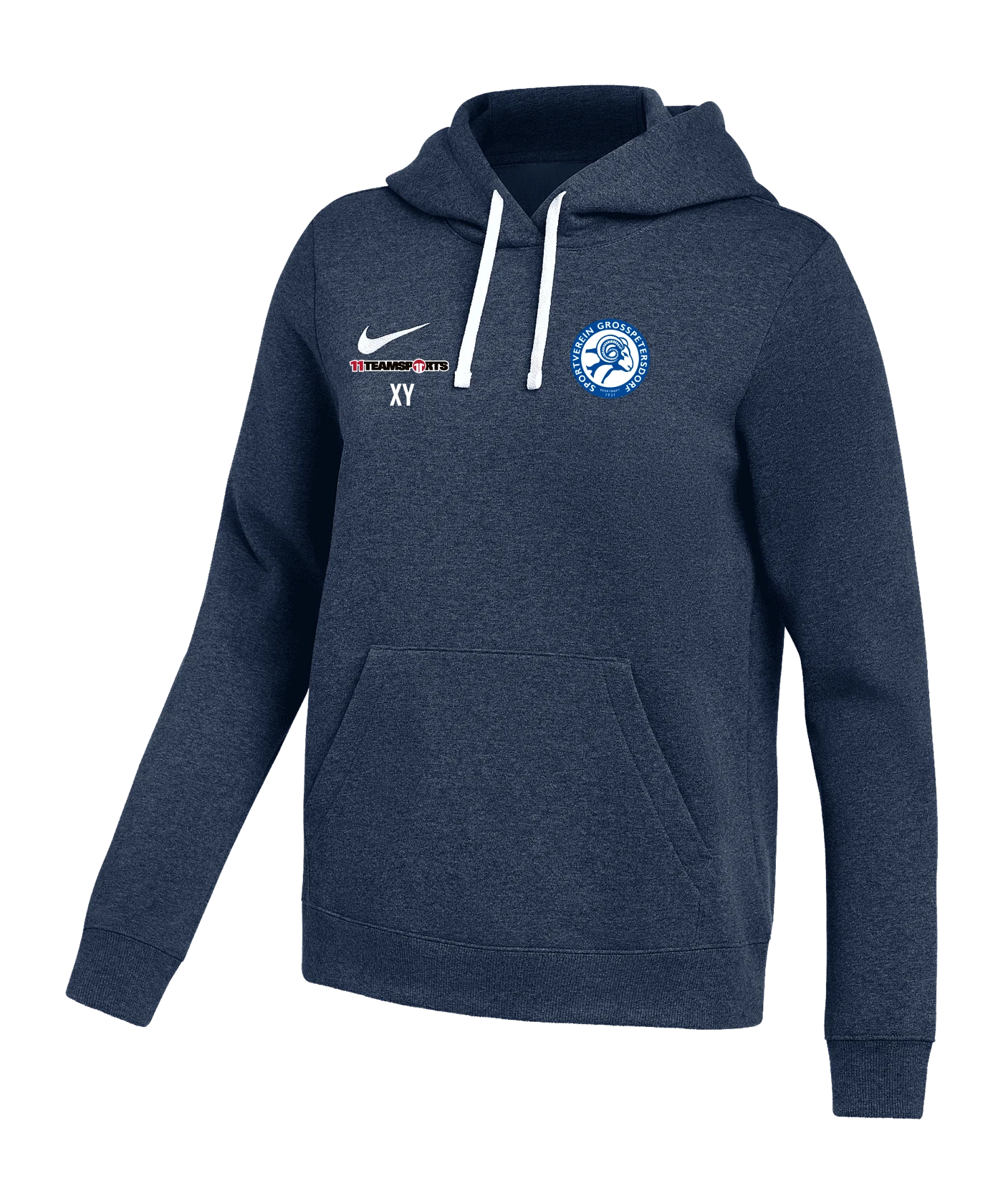NIKE Park 26 Hoody Damen Dunkelblau SV Grosspetersdorf