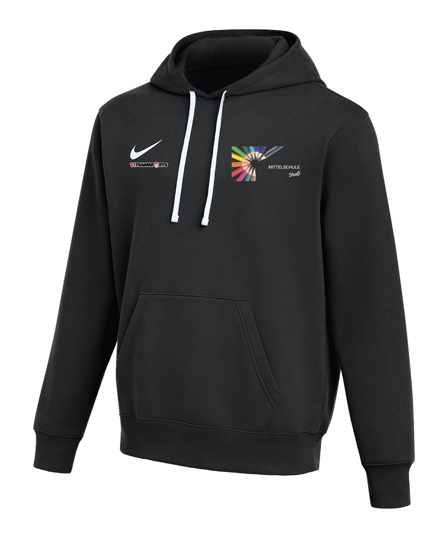 Nike Park 26 Hoody Schwarz MS Straß