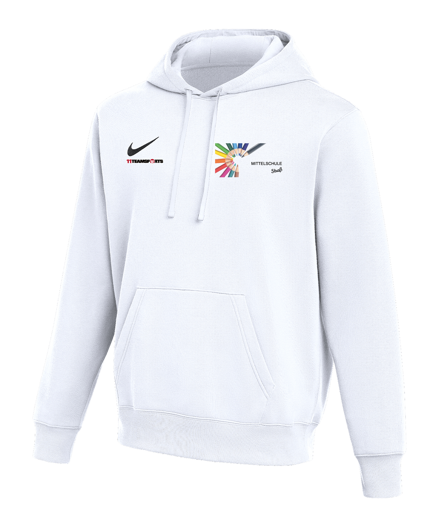 Nike Park 26 Hoody Weiß MS Straß