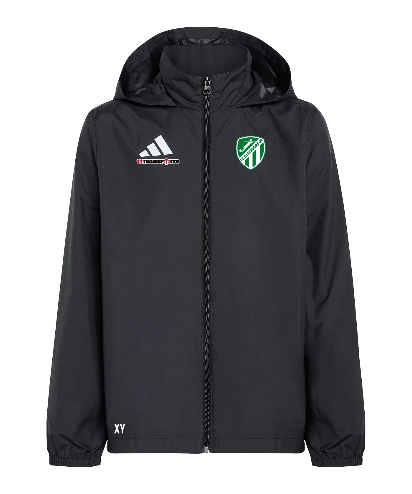 ADIDAS Entrada 26 Regenjacke Schwarz FC Gleisdorf
