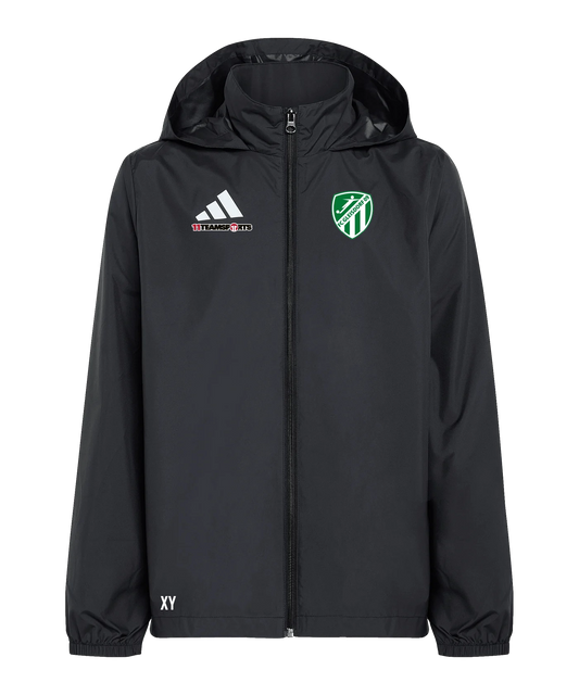 ADIDAS Entrada 26 Regenjacke Schwarz FC Gleisdorf