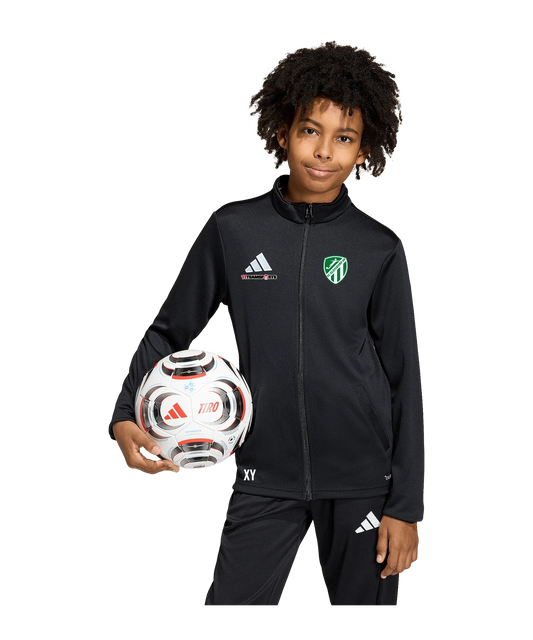 ADIDAS Entrada 26 Trainingsjacke Kids Schwarz FC Gleisdorf