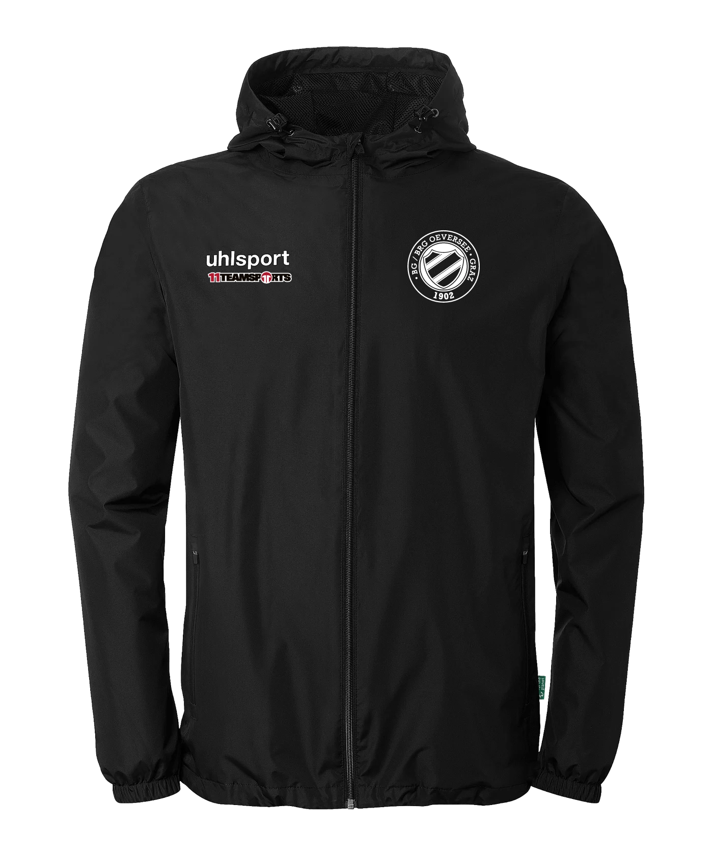 Uhlsport Essential Regenjacke Kids Schwarz BG Oeversee