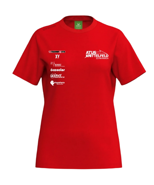 ERIMATS T-Shirt Damen Rot ATUS Knittelfeld