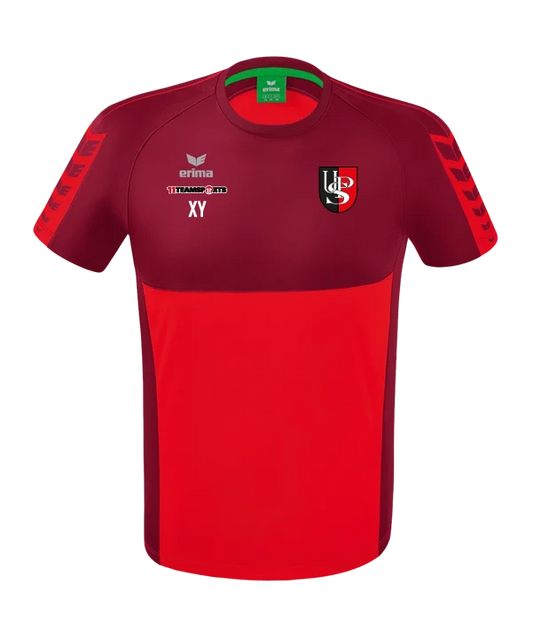 ERIMA Six Wings T-Shirt Rot Union St Peter am Wimberg
