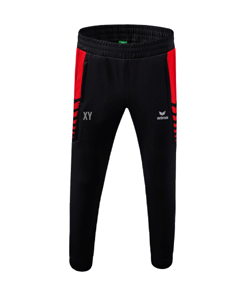 Erima Six Wings Trainingshose Schwarz Rot HAK Bad Ischl