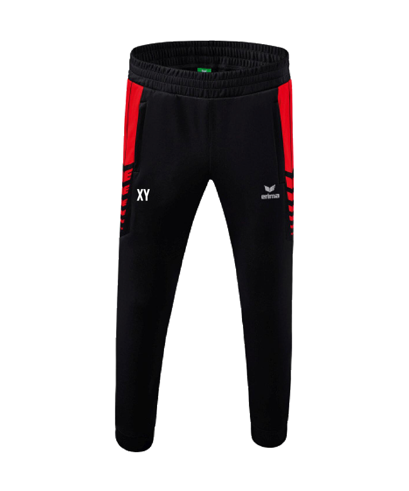 Erima Six Wings Trainingshose Kids Schwarz Rot HAK Bad Ischl