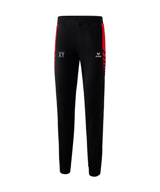 Erima Six Wings Trainingshose Damen  Schwarz Rot HAK Bad Ischl