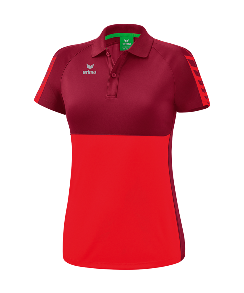 Erima Six Wings Poloshirt Rot Damen HAK Bad Ischl