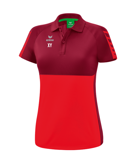 Erima Six Wings Poloshirt Rot Damen HAK Bad Ischl