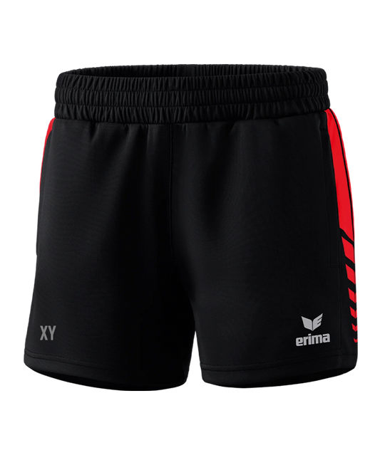 Erima Six Wings Short Damen Schwarz Rot HAK Bad Ischl