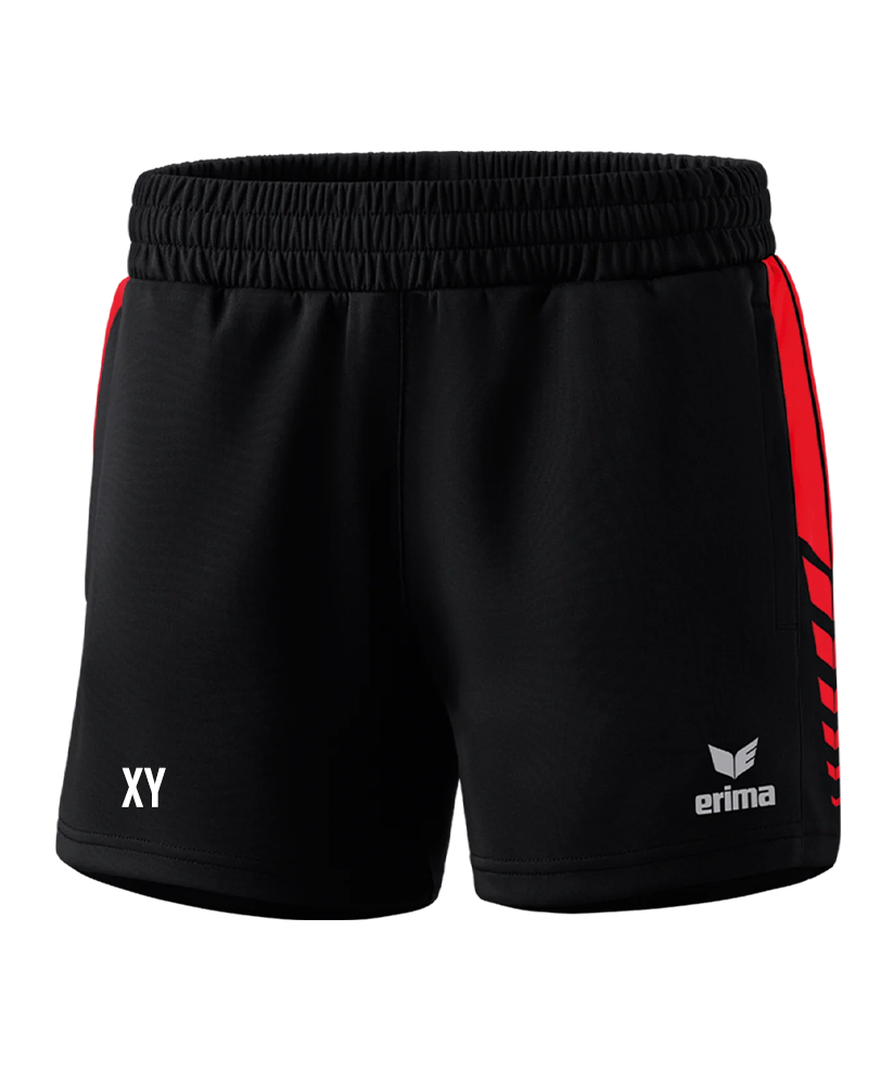 Erima Six Wings Short Damen Schwarz Rot HAK Bad Ischl