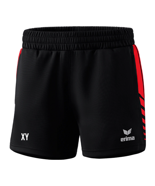 Erima Six Wings Short Damen Schwarz Rot HAK Bad Ischl