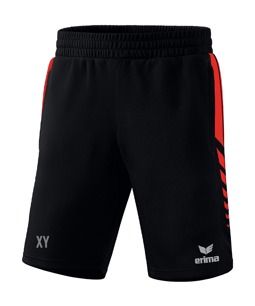 Erima Six Wings Short Schwarz Rot HAK Bad Ischl