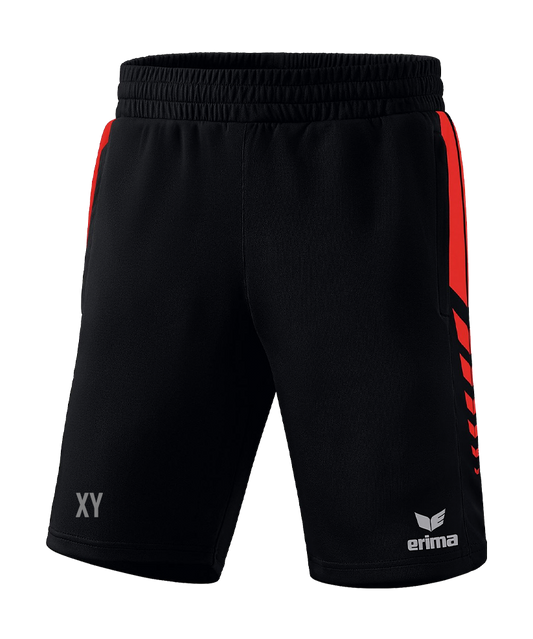 Erima Six Wings Short Schwarz Rot HAK Bad Ischl