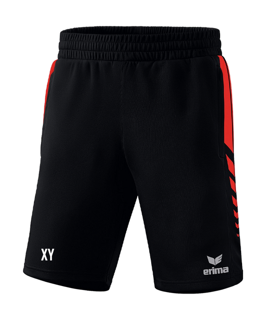 Erima Six Wings Short Schwarz Rot HAK Bad Ischl
